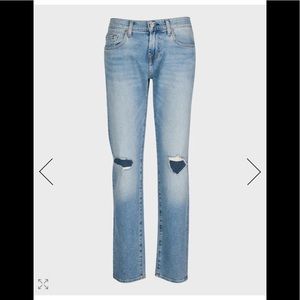 7 For All Mankind Straight Leg Jeans